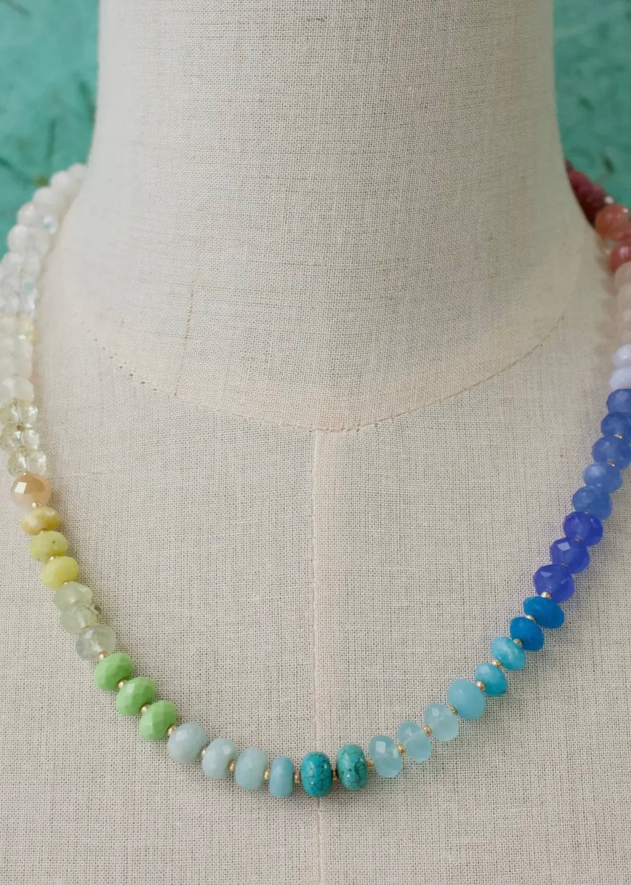 Gemma Medium Rondelle Necklace