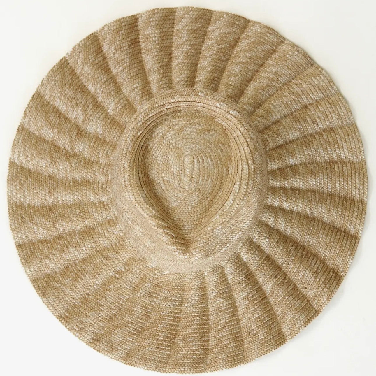 Nalu - Scollped Wide Brim Straw Hat