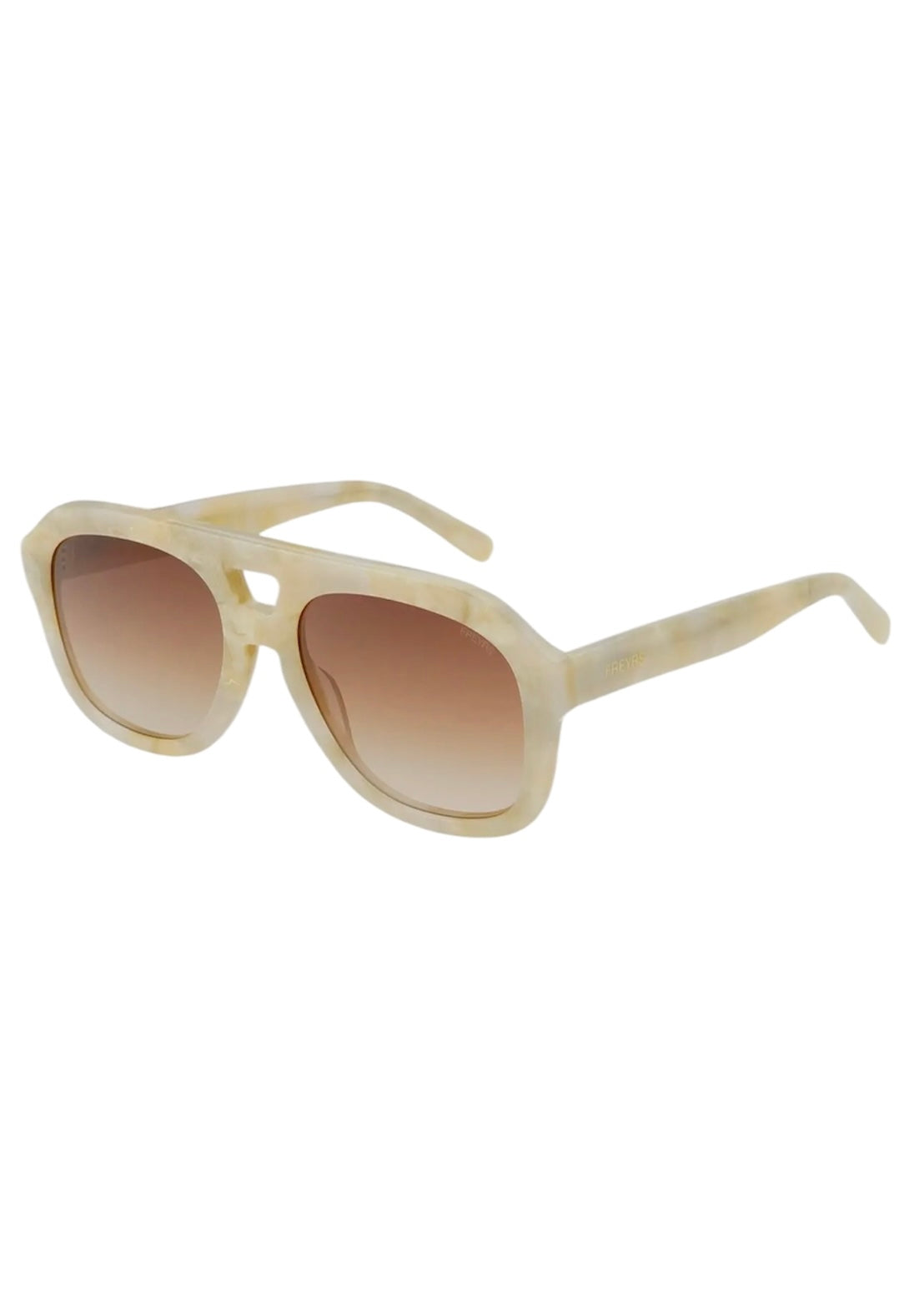 Voyager Acetate Oversized Aviator Sunglasses