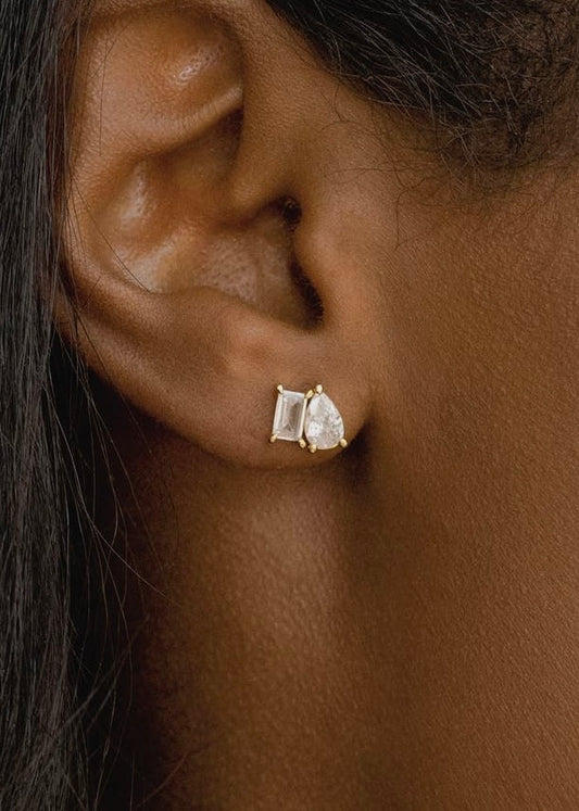 Mod & Jo Toi Et Moi Studs Earrings