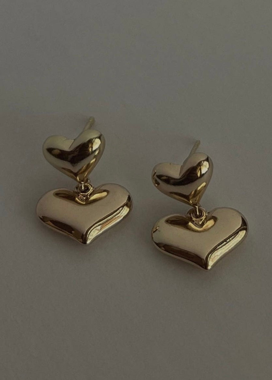 Mod & Jo Nadia Heart Drop Earrings