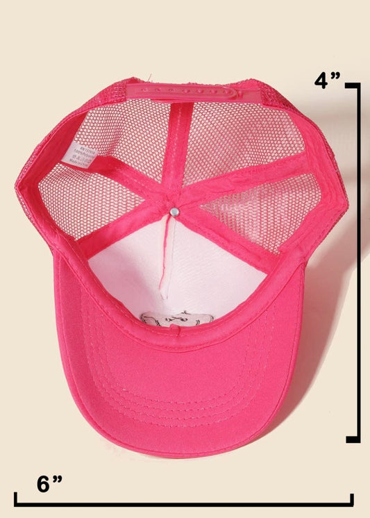 Smiley Face Trucker Hat