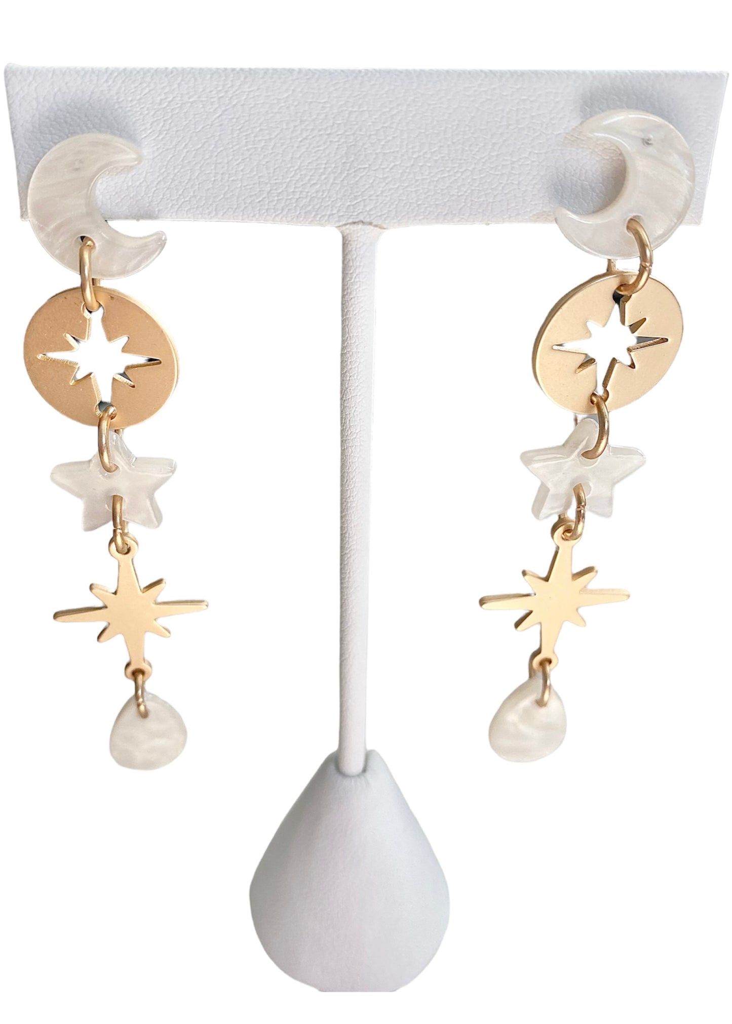 Moon and Stars Earrings