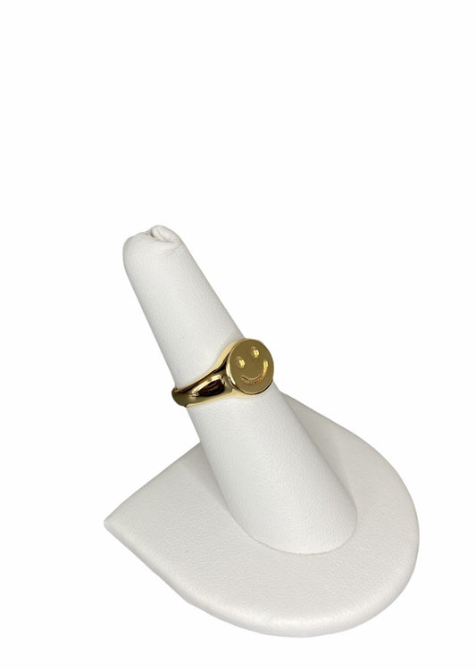 Smiley Ring - Gold