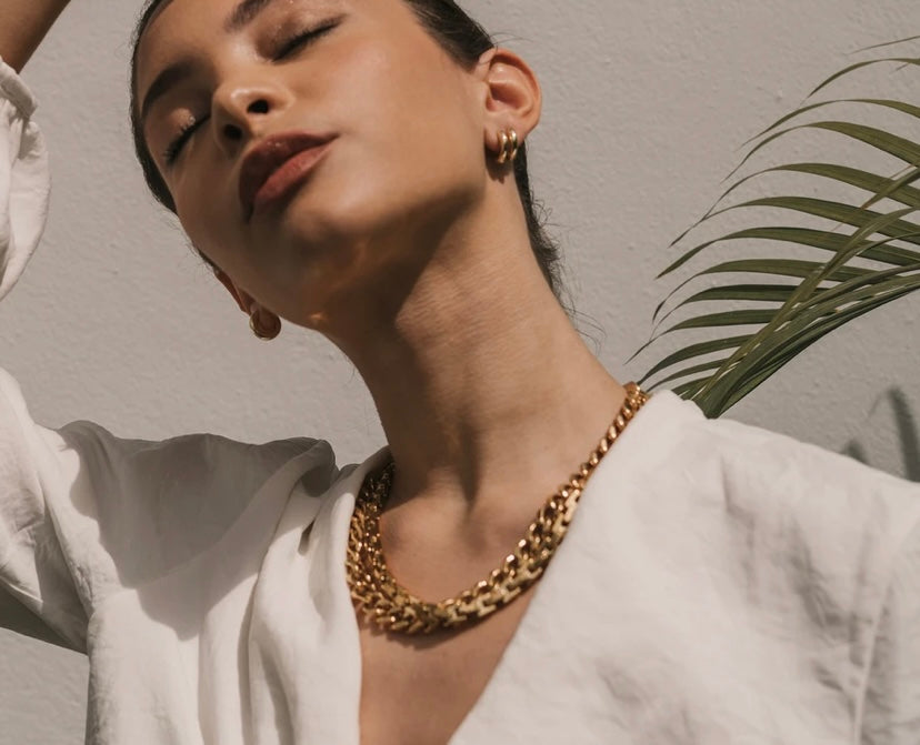 Leon Hoop Earrings