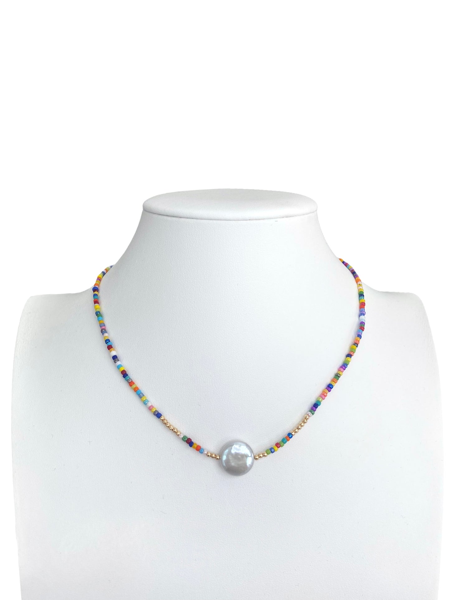 Pearl Coin Necklace