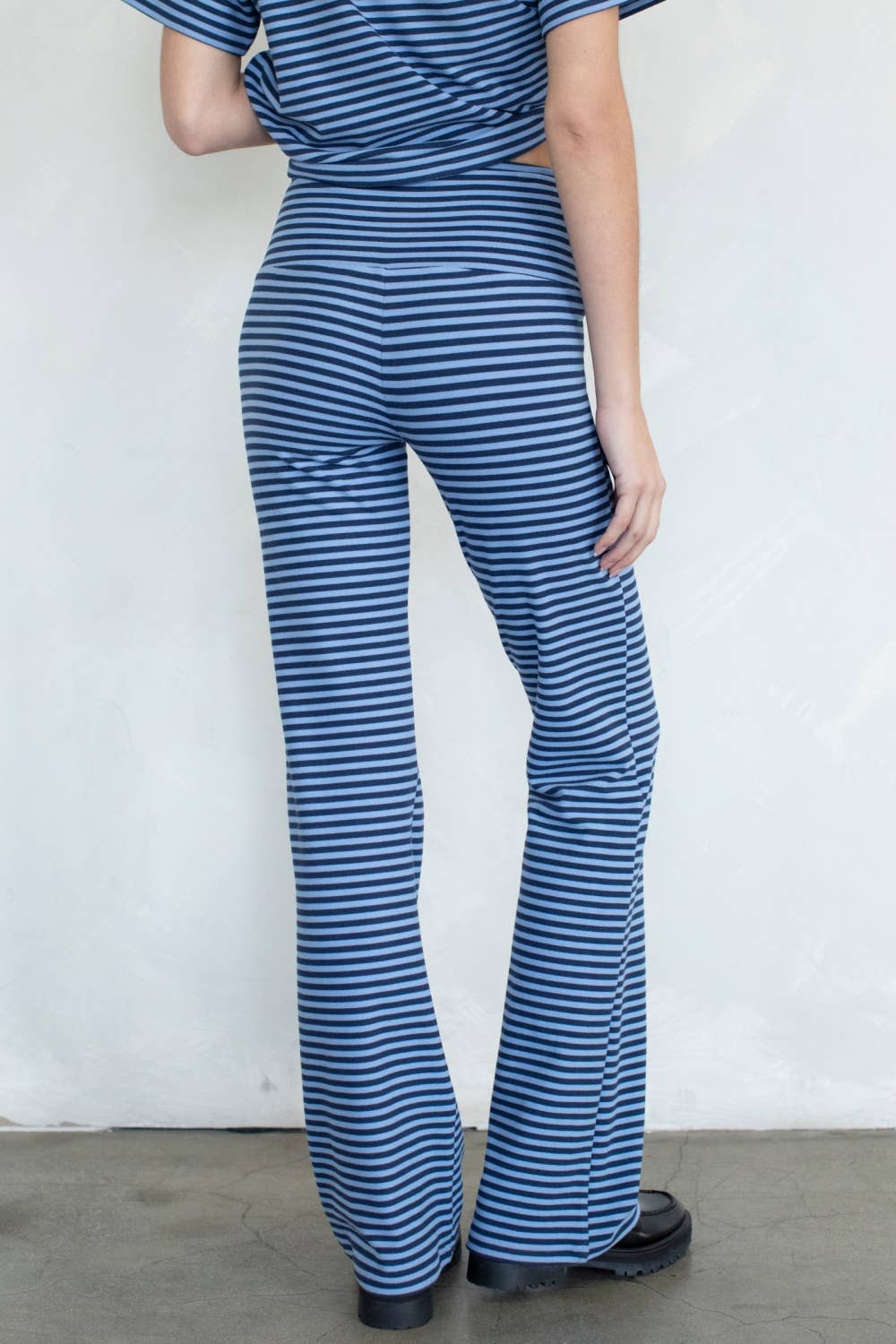 Skylar Pants: Dusty Blue / S
