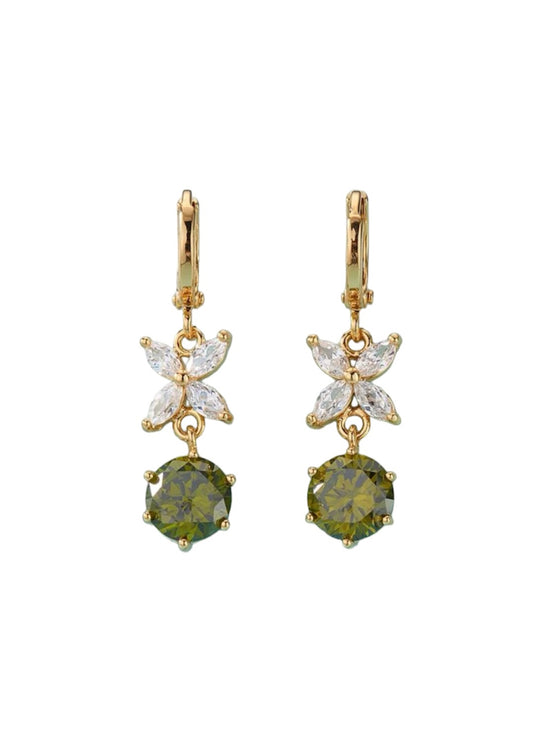 Butterfly Rhinestone Earrings