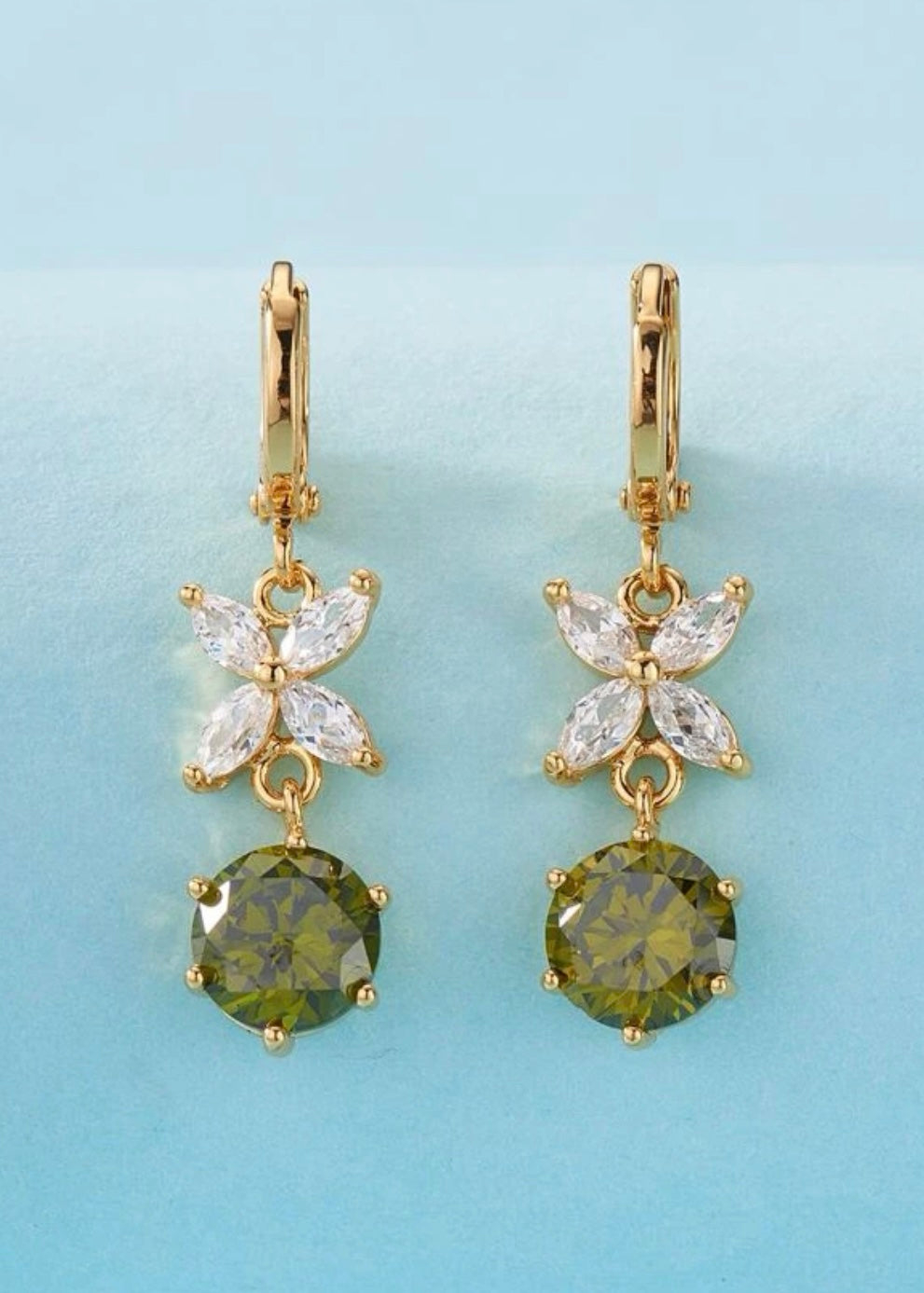 Butterfly Rhinestone Earrings