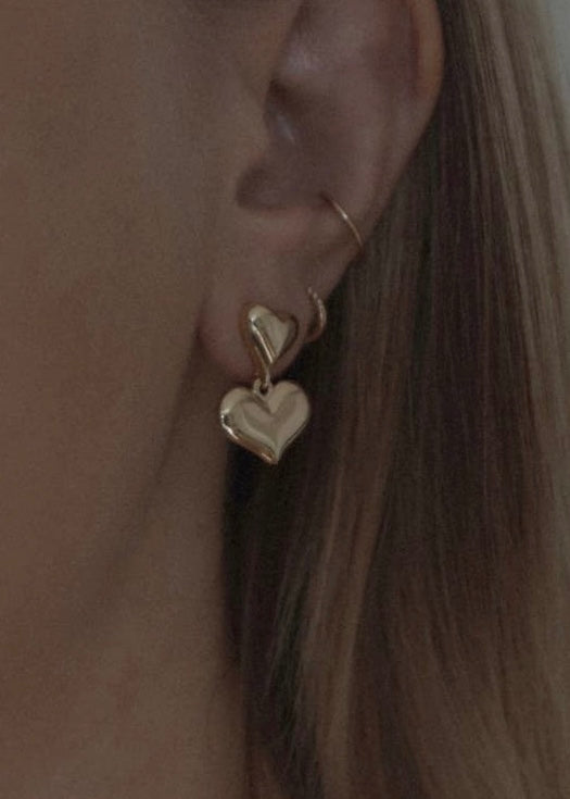 Mod & Jo Nadia Heart Drop Earrings