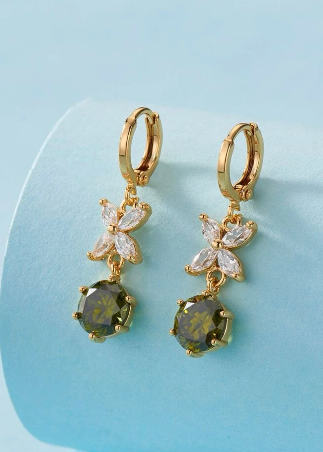 Butterfly Rhinestone Earrings