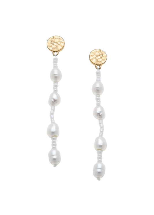 Pearl Strand Earrings