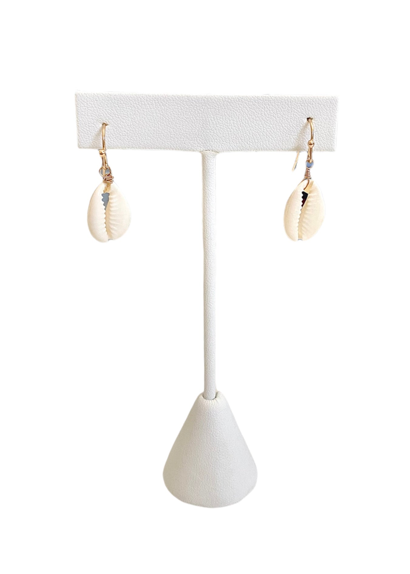 Simple Cowrie Shell Earrings