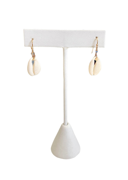 Simple Cowrie Shell Earrings
