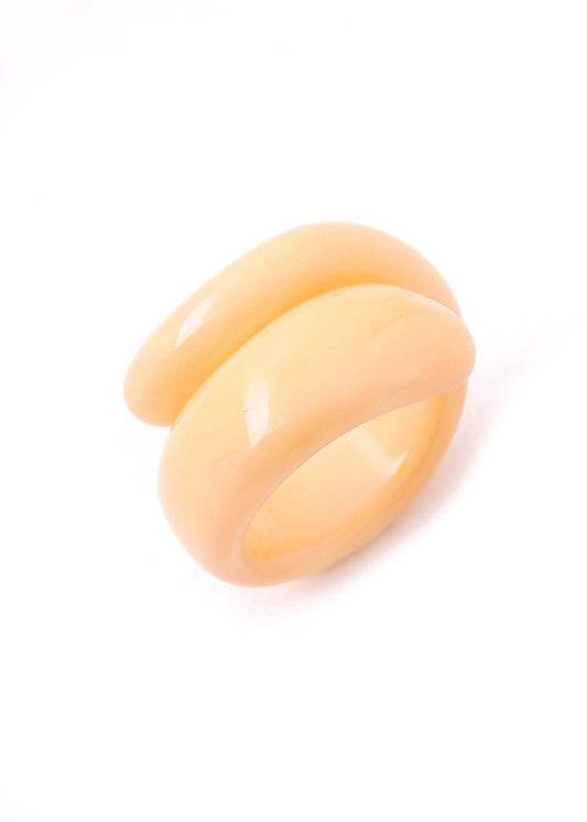 Resin Curled Ring