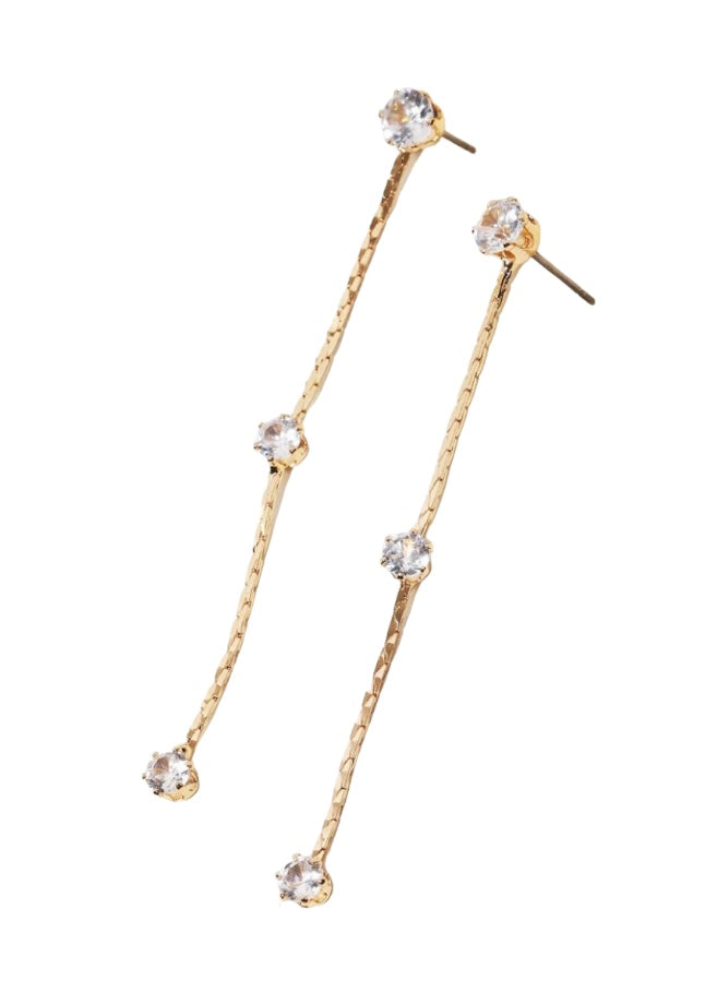 Rhinestone Dangle Drop Earrings