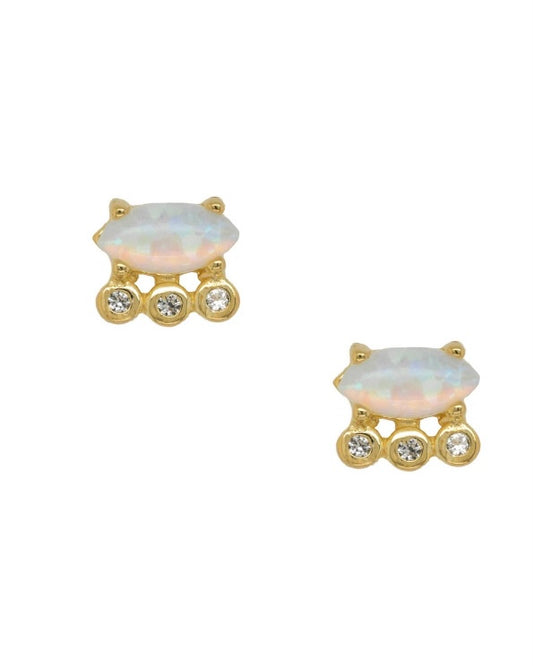 Brie Opalite Studs